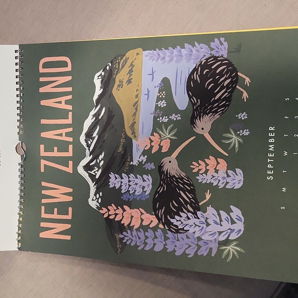 Rifle Paper Co. Calendar- used with 9 pages left - Picture 4 of 6